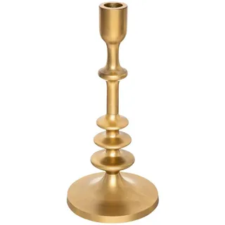 Atmosphera Kerzenständer Feel Aluminium Gold