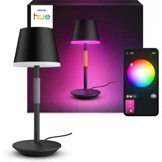 Philips Hue White & Color Ambiance Go Tragbare Tischleuchte (530 Lm), Dimmbare L
