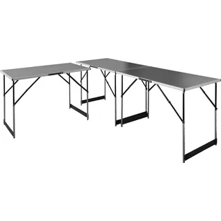 FP Tapeziertisch 100 x 60 cm 3 teilig Braun