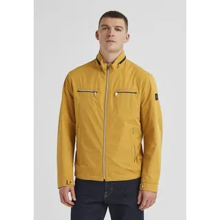 MILESTONE Sommerjacke MSBrandon Herren Jacke leicht Übergangsjacke mit Logo Badge gelb 54