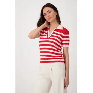 Monari Polokragenpullover rot M (38)
