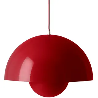 &Tradition - VP2 FlowerPot Pendelleuchte, zinnoberrot