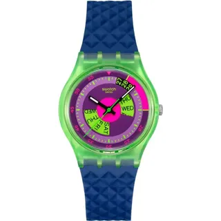 Swatch Neon Skychart Kautschuk 34 mm SO28G704