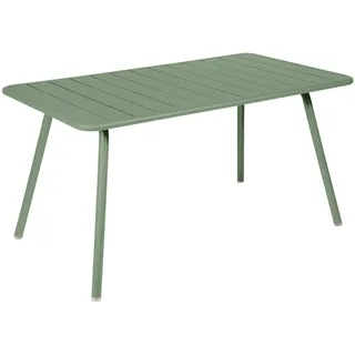 Fermob Luxembourg Gartentisch 143 x 80 x 74 cm Grau/Grün