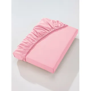 Betttuch BIBERNA WITT-PBK-Bettlaken-temporär Gr. B: 150 cm, 1 St., rosa (rosé) Betttücher