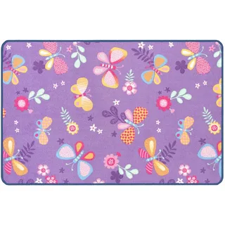 Kinderteppich PAPILLON - Lila - 100x150cm