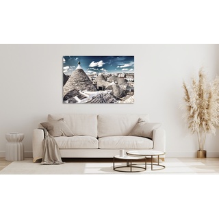 Acrylglasbild QUEENCE "Ellos" Bilder Gr. B/H: 60 cm x 40 cm, Acrylglasbild Landschaft Querformat, 1 St., blau Acrylglasbilder