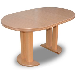 JVmoebel Esstisch, Esstisch Esstische Tische Tisch Büro Design Holz Konferenztisch beige