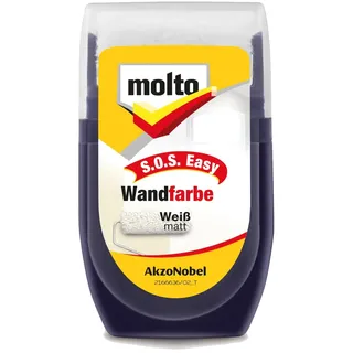 MOLTO Wandfarbe S.O.S. Easy 30 ml weiß matt