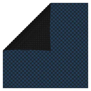 vidaXL Treibende Solarplane Blau/Schwarz 450x220 cm