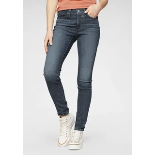 Slim-fit-Jeans LEVI'S "311 Shaping Skinny" Gr. 26, Länge 32, blau (blue, denim, used) Damen Jeans Röhrenjeans im 5-Pocket-Stil Bestseller