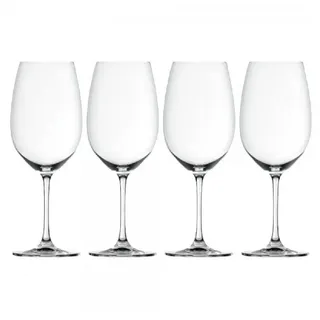 SPIEGELAU Rotweinglas Bordeauxglas-Set Salute Klar Glas (4-teilig)