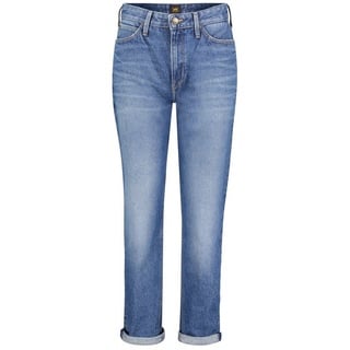 Lee® 5-Pocket-Jeans Damen Jeans "Worn in Luthler" Straight Fit (1-tlg) blau 27/31
