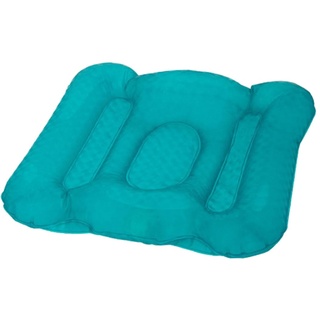 TOYANDONA 1 Stück Aufblasbares Kissen Aufblasbares Sitzkissen Wassereinspritzung Badewannen-Sitzkissen Haushaltskissen Wassereinspritzkissen Blaues Haushalts-PVC-Badezimmer-Matte