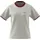 T-Shirt with Embroidered Graphic off white/active maroon M