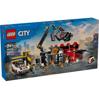 LEGO City Schrottplatz mit Autos 60472