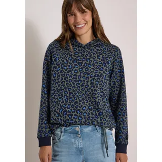 Cecil Sweatshirt Leomuster Grün L