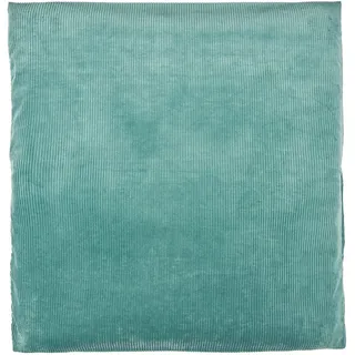 KraftKids Bezug für Wickeltischauflage Cord Breitcord Mint breit 78 x tief 78 cm z. B. für MALM oder HEMNES Kommodenaufsatz von KraftKids