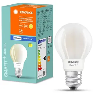 LED Smart+ Filament Birne 11W =100Watt E27 matt warmweiß 2700K Dimmbar Bluetooth