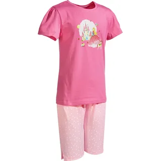 Erwin Müller, Mädchen, Pyjama, Kinder-Shorty, Pink, (98, 104)