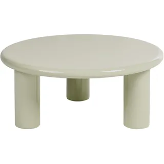 Beliani Couchtisch olivgrün ø 80 cm rund modernes Design Wohnzimmer Itasca