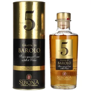 distilleria sibona spa via castellero 5 i-12040 piobesi d'alba (cn) Sibona Grappa di Barolo 5 Anni