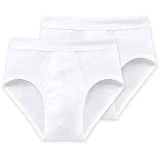 SCHIESSER Essentials Sportslip Feinripp white XXL 2er Pack