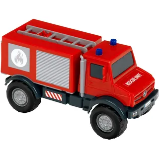 Theo Klein Auto Mercedes-Benz Unimog Feuerwehr CH RTR rot (3800)
