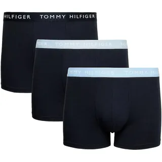 Tommy Hilfiger Herren 3er Pack Boxershorts Trunks Unterwäsche - S