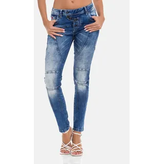 Cipo & Baxx WD502 Five-Pocket-Jeans Blau 30/34