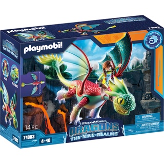 Playmobil Dragons: The Nine Realms - Feathers & Alex (71083, Playmobil Dragons)