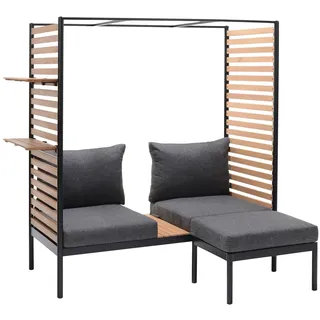 None Skipton Loungeset schwarz