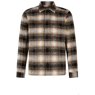 Strellson Langarmhemd Noel (1-tlg) beige|braun XXL