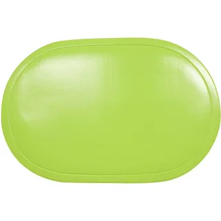 Saleen 01058149101 Tischset, Kunststoff, oval, 45x30cm, apfelgrün