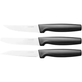 Fiskars Functional Form Messerset 3-tlg. Schwarz