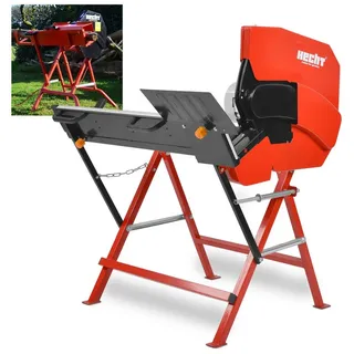 Hecht Wippsäge 8220 | 2200 Watt | HM Sägeblatt Ø 405 mm | 135 mm max. Schnitttiefe | Mit Tischverbreiterung | HECHT