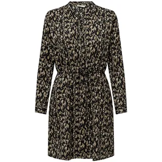 Only ONLCORY L/S V-NECK TUNIC WVN in Multicolor,