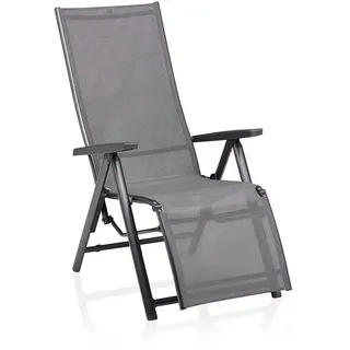 KETTLER Gartenstuhl Kettler Multipositionssessel Cirrus Silver Line Relax XL
