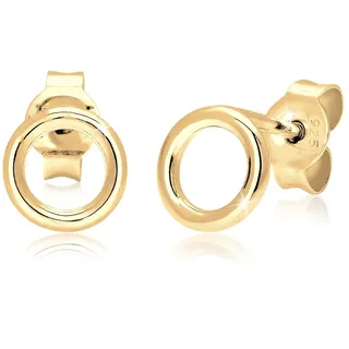 Elli Ohrstecker Geo gold 925 Sterling Silber onesize