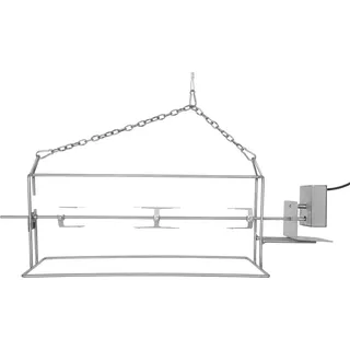 Schneider Grillgeräte Drehspieß Ø 80 cm Edelstahl silber