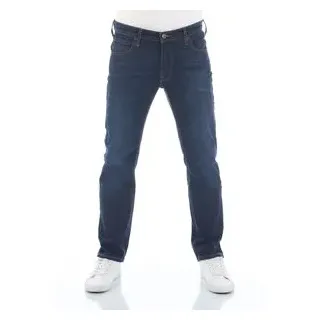 Lee Herren Jeans Stretch Denim Daren Zip Fly Regular Fit Regular Fit Dark 34W /  32L
