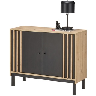 Bega Consult Volano Kommode Beschichtete Spanplatte Schwarz/Braun