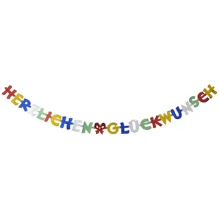 Papstar Girlande 2,5 m Multicol
