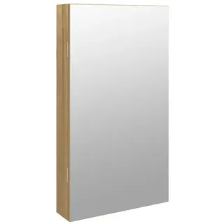 vidaXL Schmuckschrank mit LED-Beleuchtung
