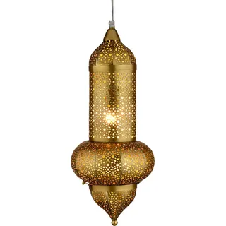Marrakesch Orient & Mediterran Interior Jamini 1-flg. Ø 20 cm rund goldfarben