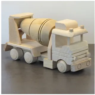 Holzprodukte Spielzeug-Betonmischer Betonmischer LKW Auto Modellauto Baustellenfahrzeug Holz sehr groß