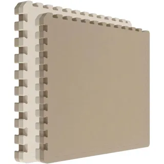 Eyepower Bodenschutzmatte 90 cm Beige/Braun