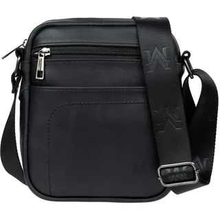 VerMari Forza Kleine Herren-Ledertasche Schwarz