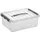 Q-Line Aufbewahrungsbox 40 x 30 x 14 cm 12-tlg. transparent