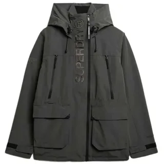 Superdry Ultimate Emb Windbreaker Jacke dunkelgrau S